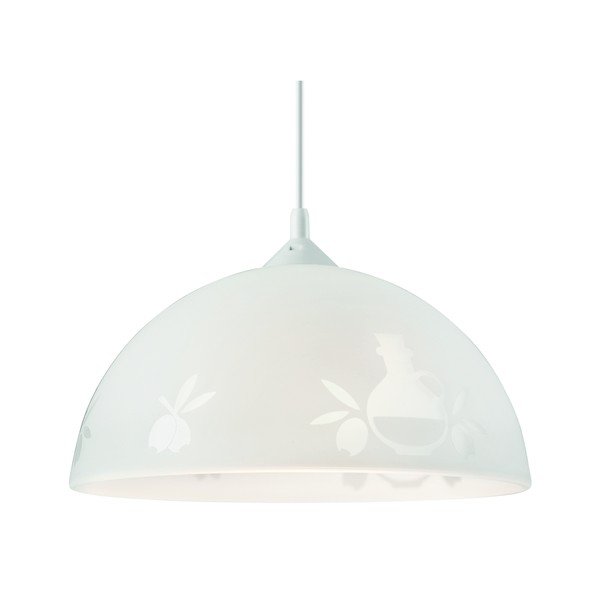 Lampadario bianco ø 30 cm – LAMKUR-image-1
