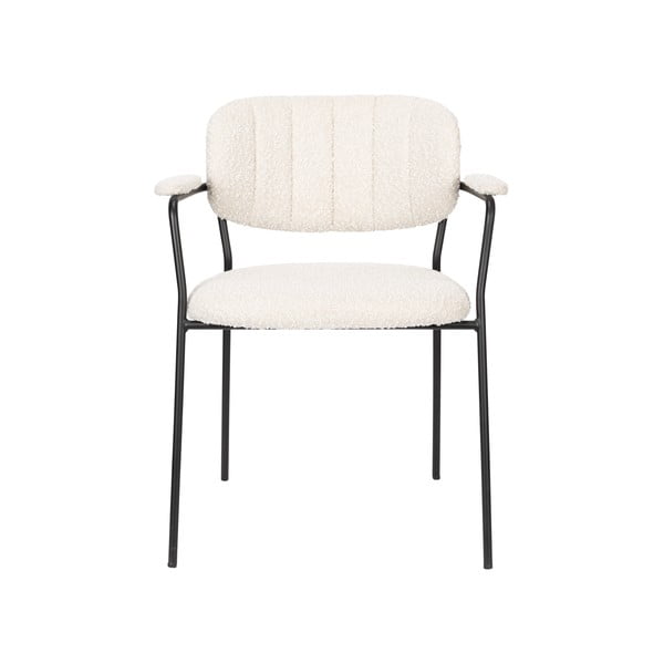 Sedie da pranzo bianche in un set di 2 Jolien - White Label-image-2