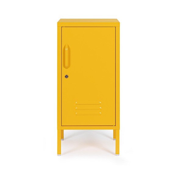 Armadietto giallo in metallo con chiusura a chiave 35x76x40 cm Cambridge – Yes Everyday