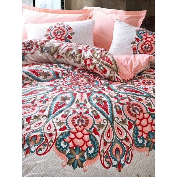 Biancheria da letto in cotone con lenzuolo Cotton Box , 200 x 220 cm Harsa - Mijolnir-image-1