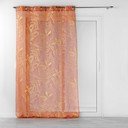 Tenda in voile arancione 140x280 cm Belflor - douceur d'intérieur