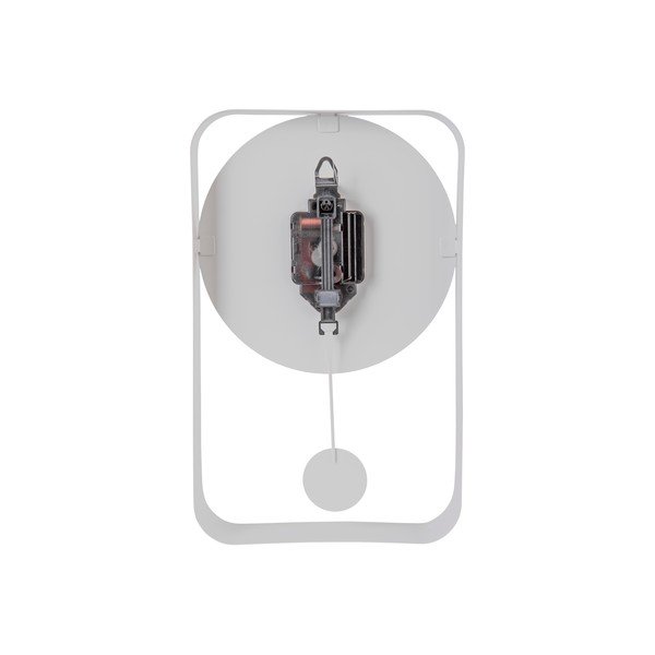 Orologio da parete bianco con pendolo Charm, altezza 32,5 cm Pendulum - Karlsson-image-3
