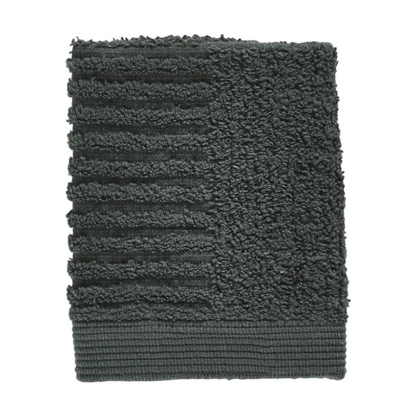 Asciugamano in cotone verde 30x30 cm Classic - Zone