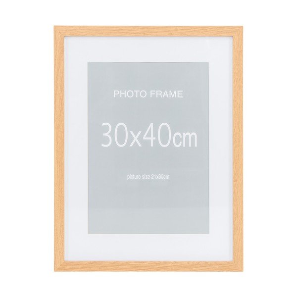 Cornici in set di colore naturale 5 pz 30x40 cm Marbella – House Nordic-image-2