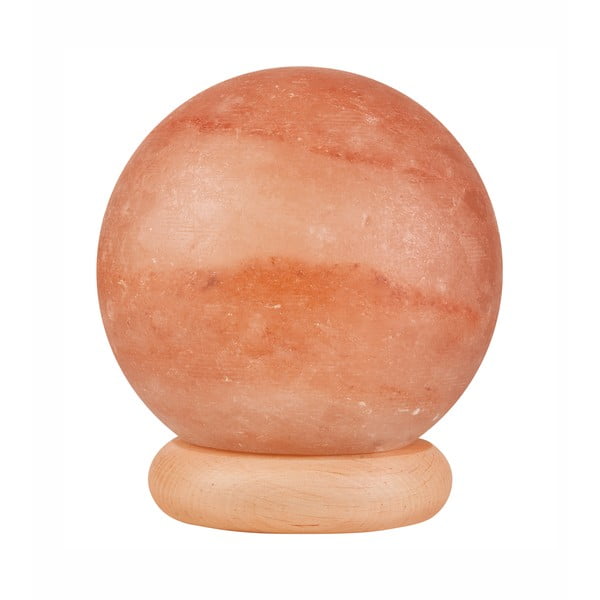 Lampada di sale arancione, altezza 16 cm Sally - LAMKUR-image-3