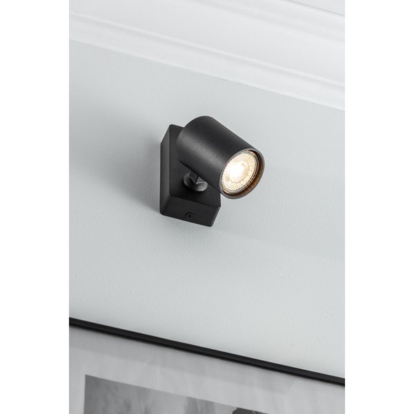 Faretto nero ø 6 cm Santo - GTV-image-1