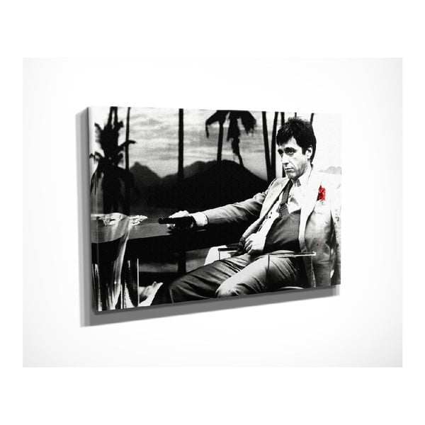 Pittura murale su tela Vintage, 40 x 30 cm - Vega