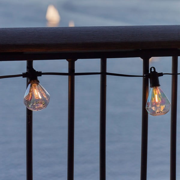 Catena luminosa con alimentazione a corrente/con alimentazione a pannelli solari numero lampadine 10 pz lunghezza totale 300 cm Marcus – Sirius-image-2