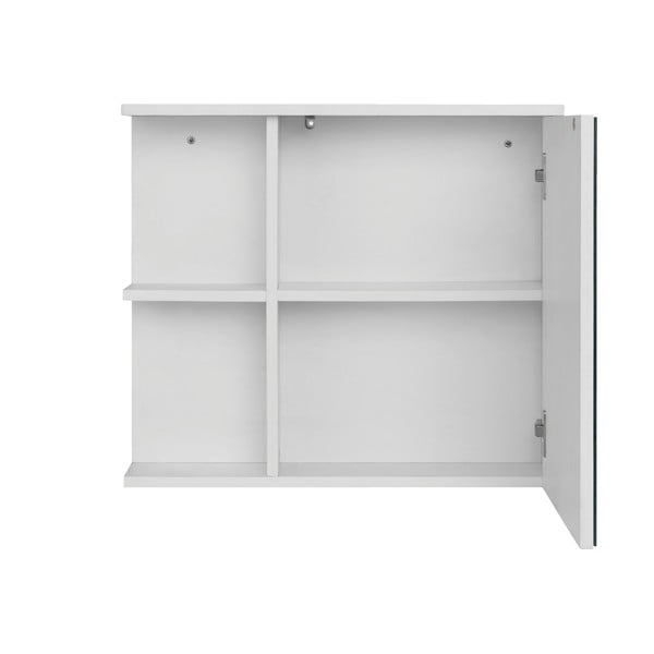 Mobile bagno bianco sospeso/specchiato 60x53 cm Mirza - Støraa-image-1