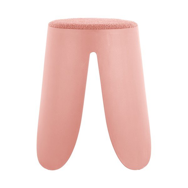 Sgabello in plastica rosa chiaro Savor - Leitmotiv-image-2