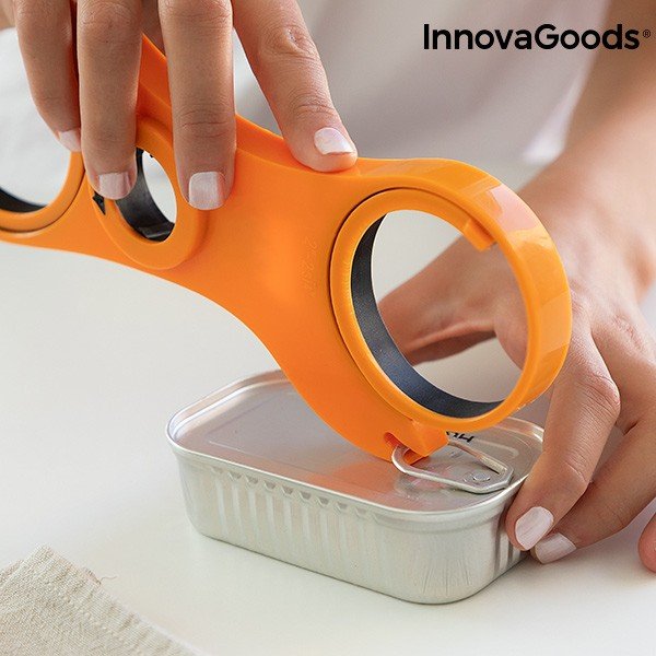 Apriscatole multifunzione 5 in 1 - InnovaGoods-image-1