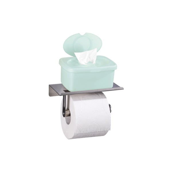 Porta carta igienica autoportante in acciaio inox - Maximex-image-2