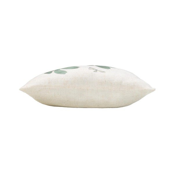 Cuscino decorativo in lino 45x45 cm Palmiflore - douceur d'intérieur-image-2