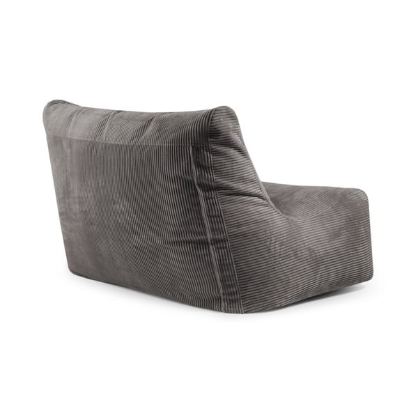 Puof a sacco viola con rivestimento in velluto a coste Sofa Seat Lounge – SLOWDOWN-image-4