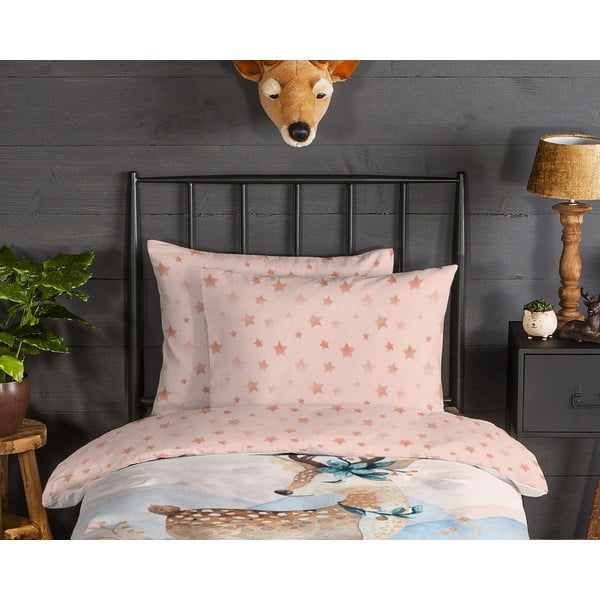 Biancheria da letto per bambini in flanella per letto singolo 140x200 cm Josy - Good Morning-image-2