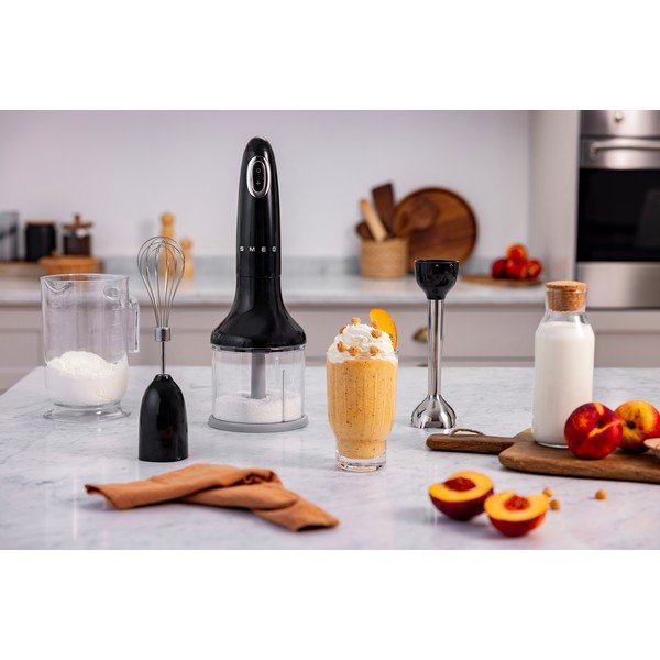 Frullatore a immersione nero 50's Retro Style - SMEG-image-1