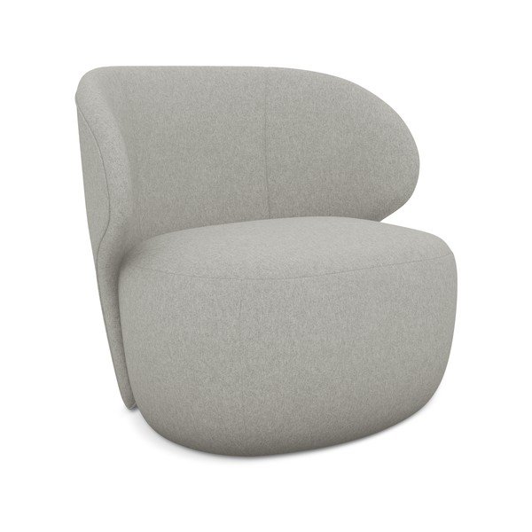 Poltrona grigio chiaro Kama – Makamii