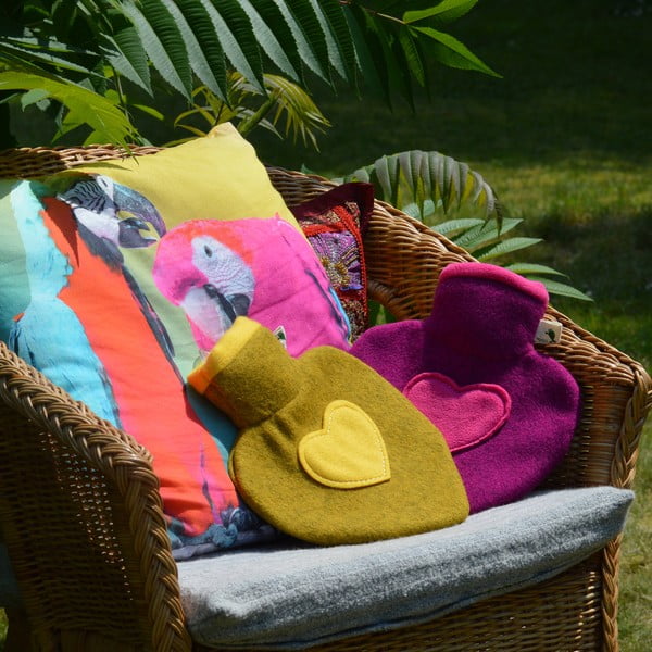 Borsa dell'acqua calda rosa 1 l – Hugo Frosch-image-1