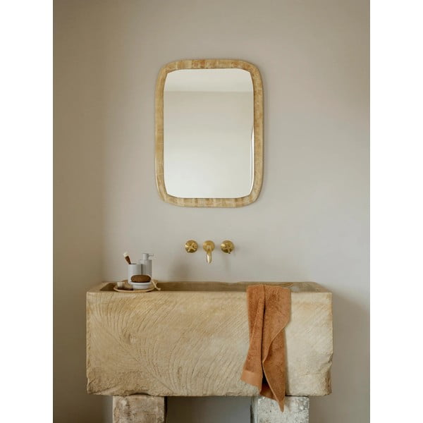 Portaspazzolino color crema in poliresina Kua – Blomus-image-3