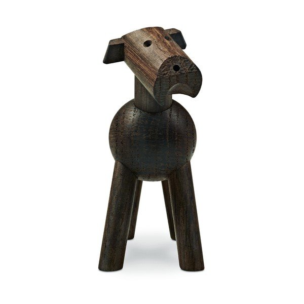 Statuetta in rovere massiccio Affumicato Tim - Kay Bojesen Denmark-image-2