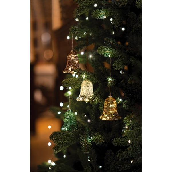 Decorazione luminosa verde ø 9 cm Luna - Sirius-image-1