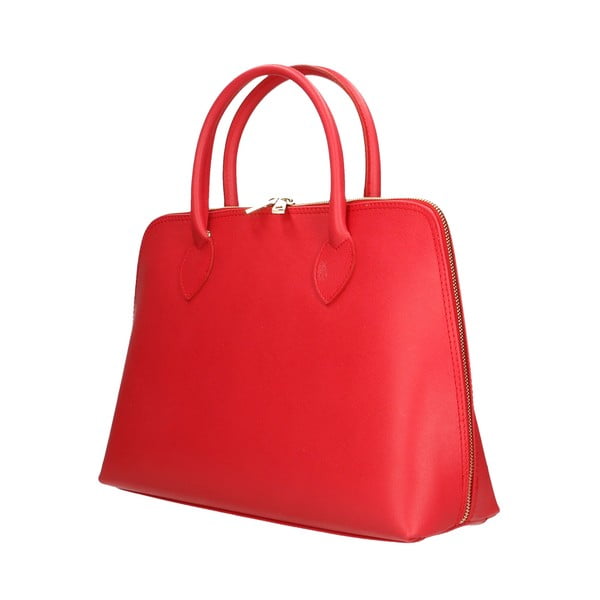 Borsa in pelle rossa Arancio - Chicca Borse-image-2