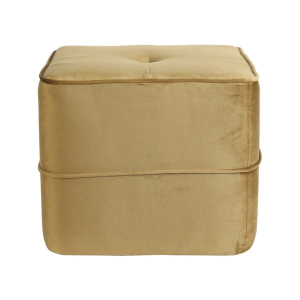 Pouf color oro in velluto Kiki - Light & Living-image-2