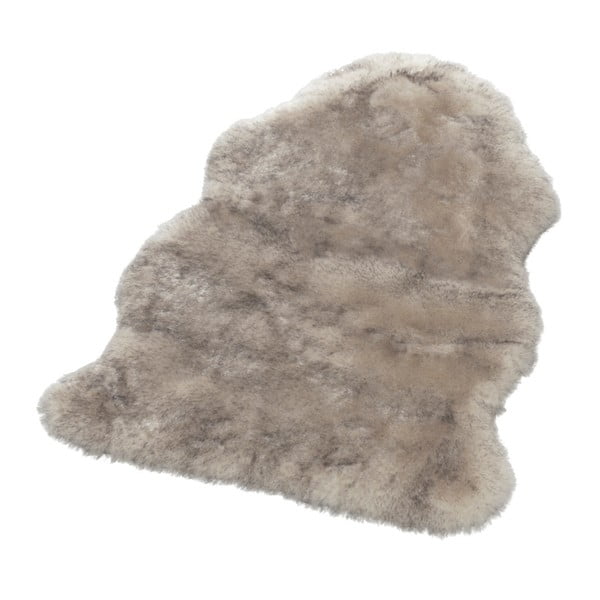 Pelliccia sintetica marrone Uni Soft, 90 x 140 cm Natural - Mint Rugs-image-2