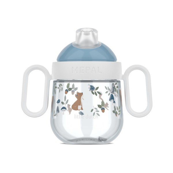 Tazza per bambini azzurra in plastica 200 ml Forest Friends – Mepal-image-3