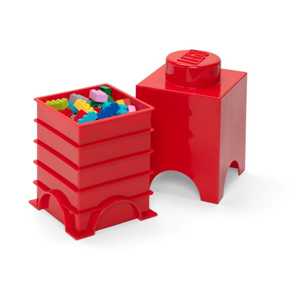 Scatola portaoggetti rossa - LEGO®-image-2