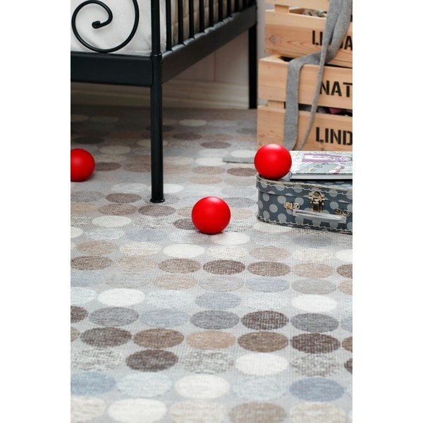 Tappeto per bambini grigio-marrone 230x160 cm Pallika - Narma-image-4