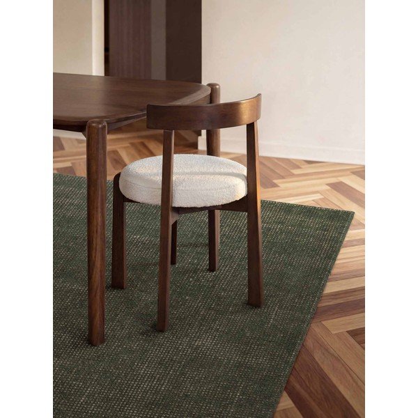 Tappeto verde scuro in lana tessuto a mano 120x170 cm Greenwich – Ted Baker-image-1