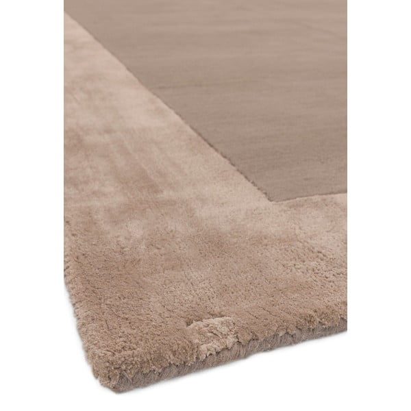 Tappeto marrone chiaro tessuto a mano con lana 160x230 cm Ascot - Asiatic Carpets-image-2