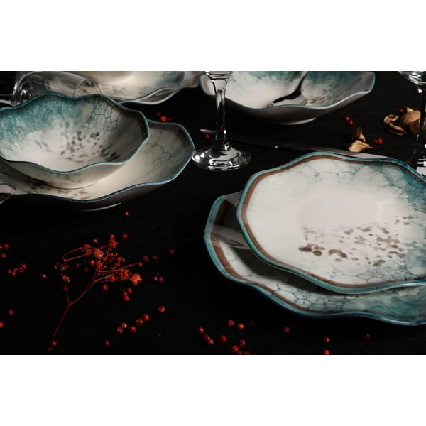 Set da pranzo in porcellana 24 pezzi - Hermia-image-2