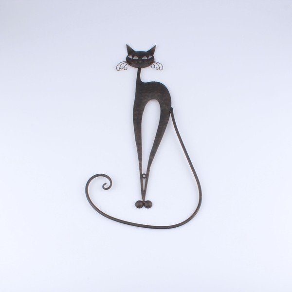 Decorazione in metallo a forma di gatto - Dakls-image-1