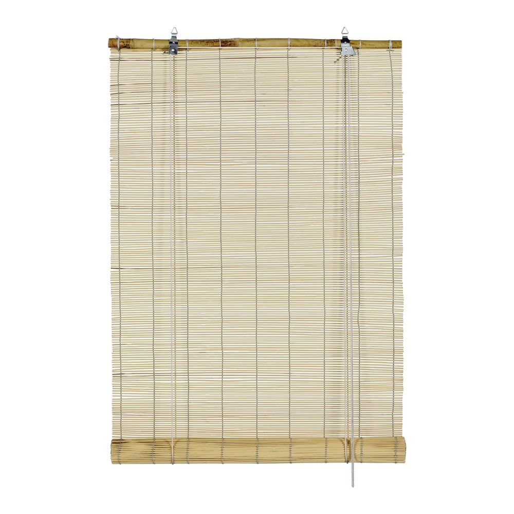 Tenda a pacchetto di colore naturale in bambù 140x160 cm – Gardinia | Tende a pacchetto