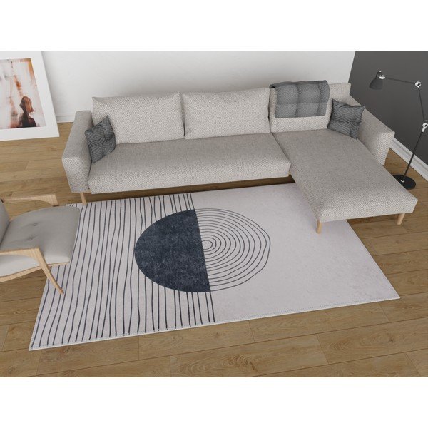 Runner lavabile crema 80x200 cm - Vitaus-image-1