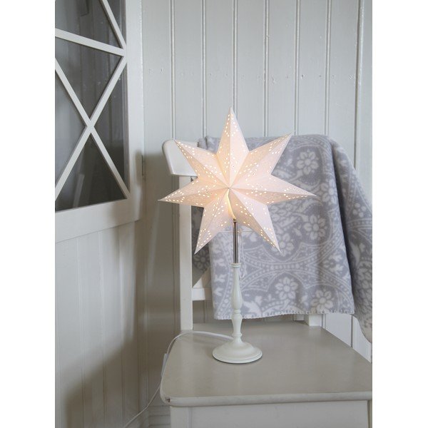 Decorazione luminosa rosa chiaro con motivo natalizio Romantic MiniStar - Star Trading-image-3