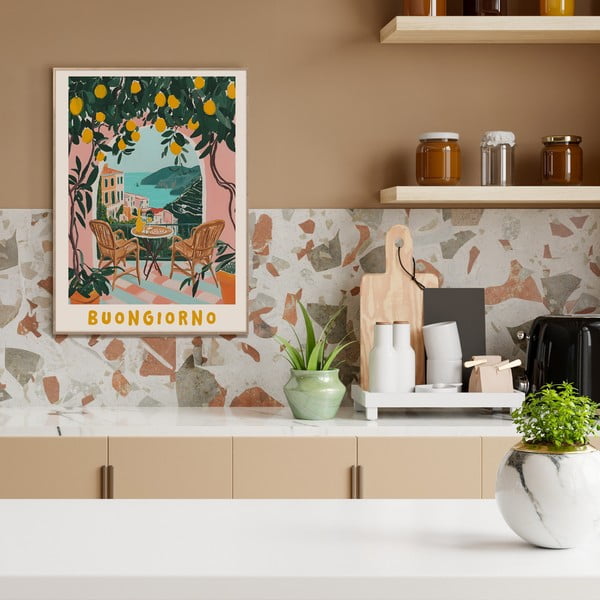 Dipinto 50x70 cm Balcony I – Styler-image-1