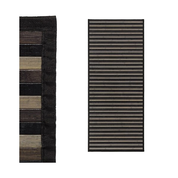 Runner in bambù grigio 75x175 cm - Casa Selección-image-2