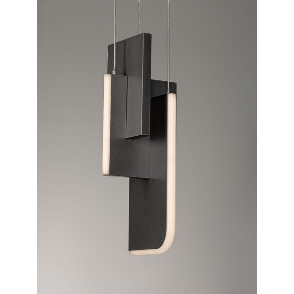 Lampadario LED grigio chiaro in metallo con intensità regolabile Totem – Nova Luce-image-2