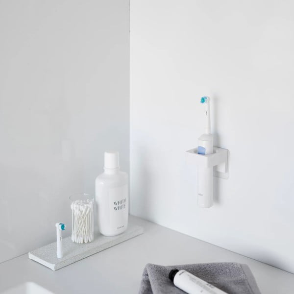 Supporto multifunzione in plastica bianca Film Hook - YAMAZAKI-image-1