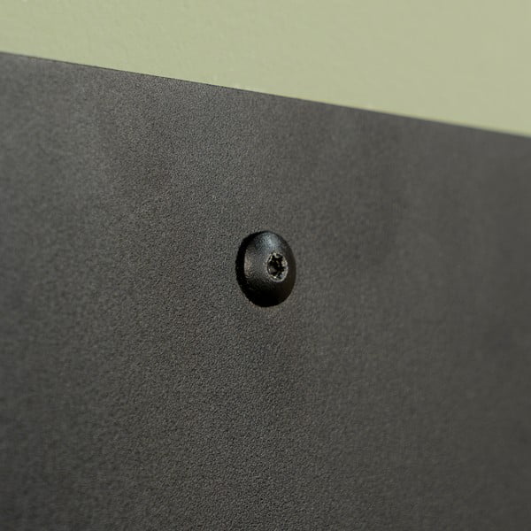 Mensola nera in metallo 30 cm Flex – Spinder Design-image-2