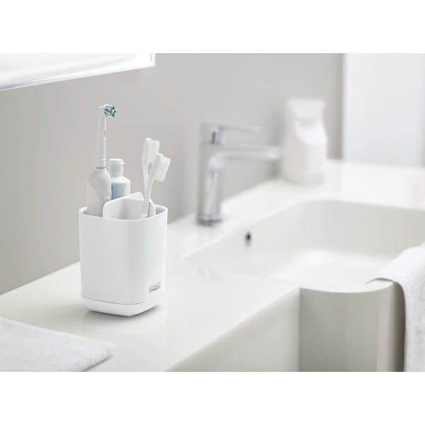 Portaspazzolino bianco EasyStore - Joseph Joseph-image-1