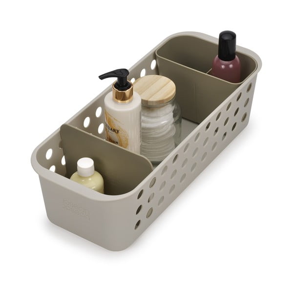 Organizer da bagno beige EasyStore – Joseph Joseph