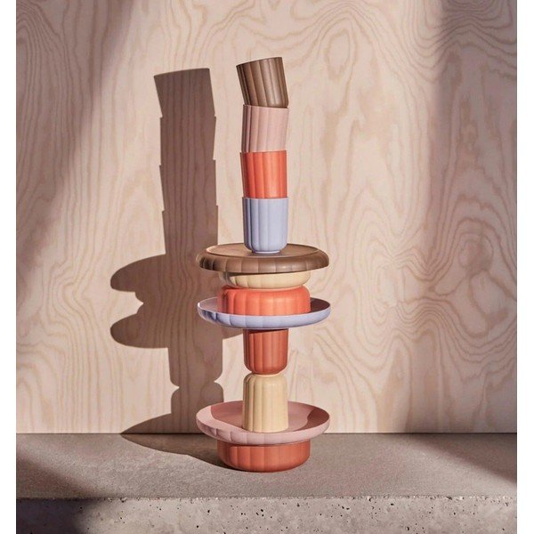 Set da pranzo per bambini in plastica 2 pz Pullo – OYOY Mini-image-3