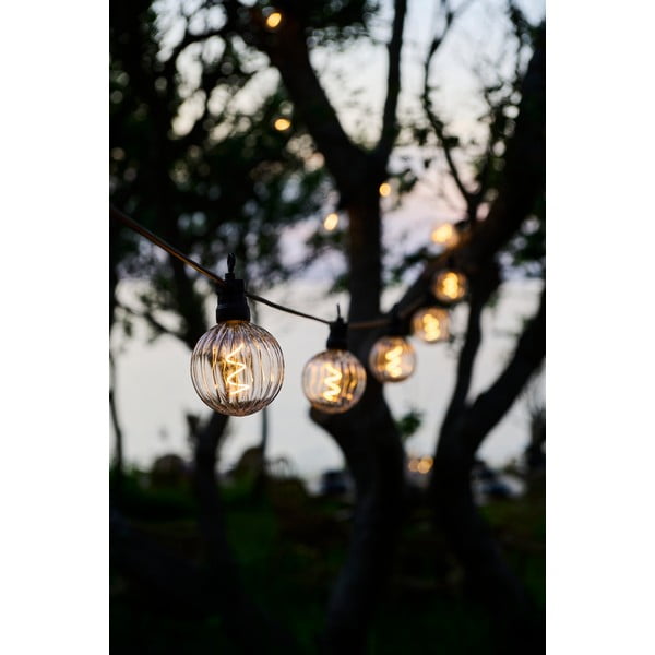 Catena luminosa numero di lampadine 10 pezzi lunghezza 300 cm Luke - Sirius-image-4