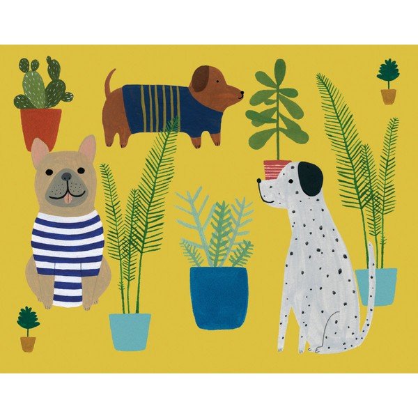 Balicí papíry v sadě 8 ks Chouchou Chien – Roger la Borde-image-1