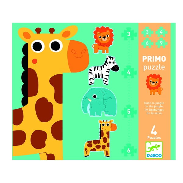 Puzzle per bambini Jungle - Djeco-image-1
