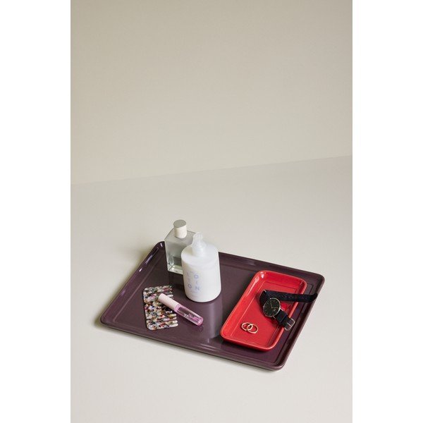 Vassoi decorativi in ceramica in set di 2 35x26 cm Amare - Hübsch-image-1